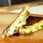 gruyere and jalapeno grilled cheese