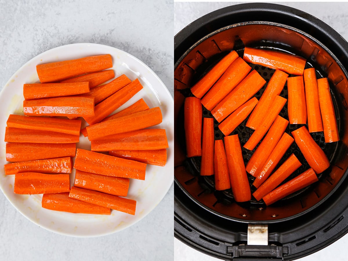 how to make air fryer carrots