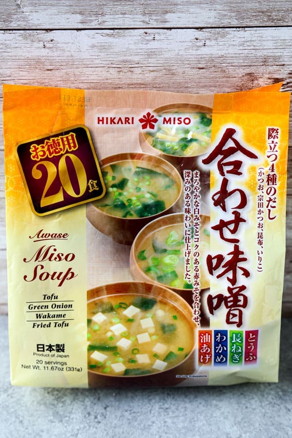 instant miso soup mix