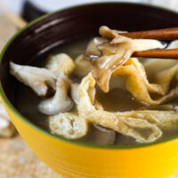 maitake mushroom miso soup