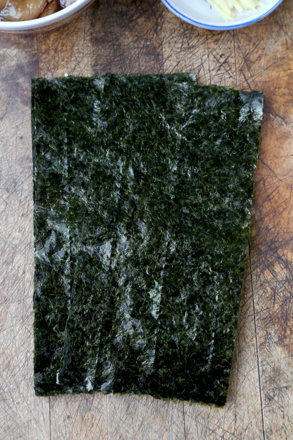 Nori - Japanese dried seaweed