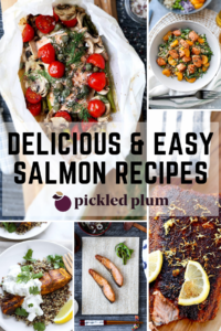 Various popular salmon recipes